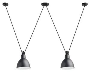 324 XL Lustră Pendul Round Black - Lampe Gras