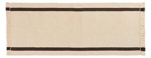 Calm Kelim Runner 80x200 Off-white/Coffee - Ferm Living