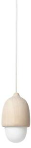 Terho Lustră Pendul Small Natural/White Opal - Mater