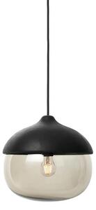 Terho Lustră Pendul Large Black/Smoked Transparent - Mater