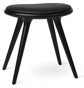 Low Stool H47 Black Beech - Mater