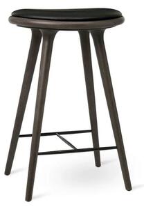 High Scaun de bar H69 Sirka Grey Stained Beech - Mater