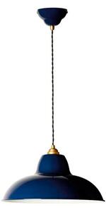 Original 1227 Midi Wide Brass Lustră Pendul Ink Blue - Anglepoise