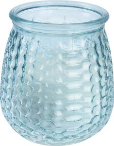 Lumânare repelentă Citronella, albastru, 160 g, 10x 10 cm