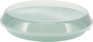 Castron de servit din plastic EH cu capac 35,5 x8,5 cm, verde