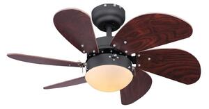 Ventilator de tavan Globo 03800 RIVALDO 1xE14/60W/230V