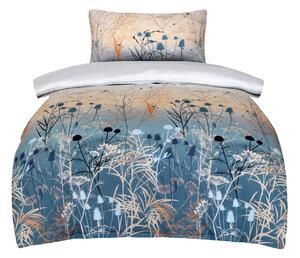 Lenjerie de pat din satin Deluxe Herbal, 140 x 200 cm, 70 x 90 cm