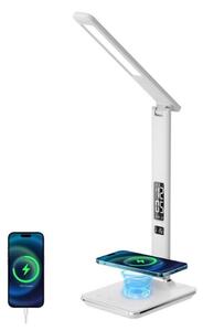 Brilagi - Lampă LED dimabilă REGINA cu încărcare wireless, 8,5W/230V, albă
