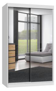Dulap de haine cu uși glisante Igatossa 120 C (alb) (cu oglindă). Promo -20%. 1132706