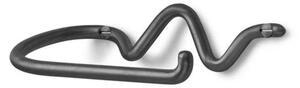 Curvature Suport pentru rola de toaletă Black Brass - Ferm Living