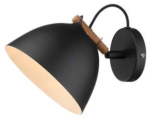 Århus Aplică de Perete Black/Wood - Halo Design