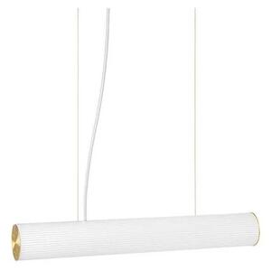Vuelta Lustră Pendul 60 White/Brass - Ferm Living