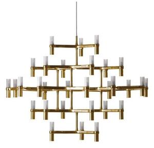 Crown Major Pendant Gold Plated - Nemo Lighting