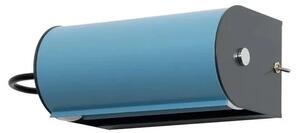 Applique Cylindrique Petite Wall Lamp Anthracite Grey/Light Blue - Nemo Lighting