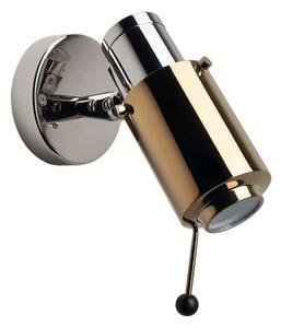 Biny Spot LED w/Rod Nickel/Gold - DCW