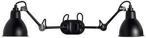 204 Double Aplică de Perete Black - Lampe Gras