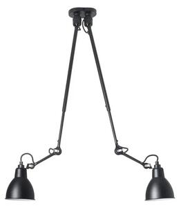 302 Double Plafonieră Black - Lampe Gras