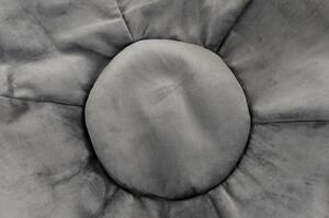 KONDELA Fotoliu tip sac, material textil gri, BABY TIPUL 1