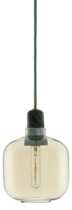 Amp Lustră Pendul Small Gold/Green - Normann Copenhagen