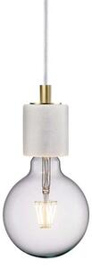 Siv Lustră Pendul Marble/White - Nordlux