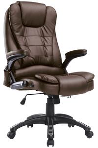 HOMCOM, scaun birou, cu incalzire si masaj, 62x68x111-121 cm | Aosom Ro