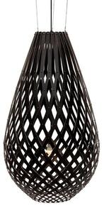 Koura Lustră Pendul H160 Black 2 Sides - David Trubridge