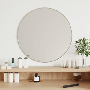 Oglindă de perete rotundă, argintiu, Ø 50 cm