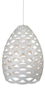 Tui Lustră Pendul Ø68 White 2 Sides - David Trubridge