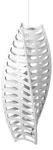 Toru Lustră Pendul Medium 2 Sides White - David Trubridge