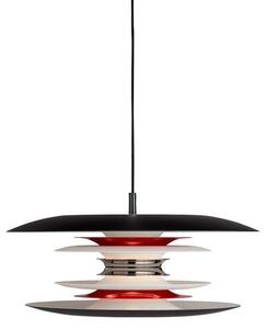 Diablo Lustră Pendul Ø400 Black/Glossy Red - Belid