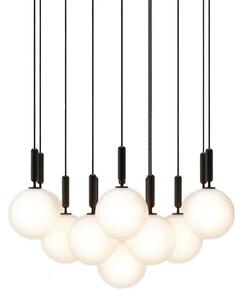 Miira 13 Candelabru Pendul Large Rock Grey/Opal White - Nuura
