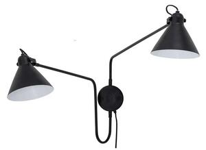 Felicity Aplică de Perete Black - Bloomingville