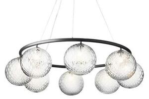 Miira 8 Circular Candelabru Rock Grey/Optic Clear - Nuura