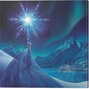 Tablou pe pânză Frozen - Elsa Ice Star