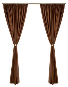Set draperii Velaria soft chocolat, 2 200x245 cm