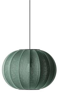 Knit-Wit 45 Round Lustră Pendul Tweed Green - Made By Hand