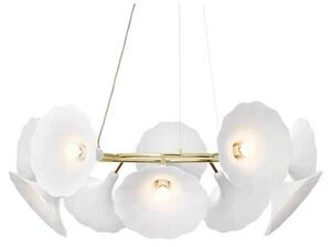 Petalii 10 Plafoniere White/Polished Brass - Nuura