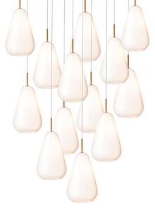 Anoli 13 Candelabru Nordic Gold/Opal - Nuura