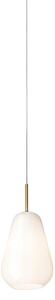 Anoli 1 Lustră Pendul Small Nordic Gold/Opal White - Nuura