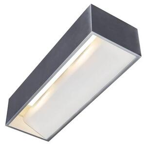 Logs In L Aplică de Perete LED Dim. Aluminium/White - SLV
