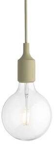 E27 Lustră Pendul Beige/Green - Muuto