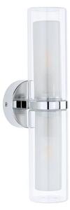 Luena 2 Aplică de Perete IP44 Dim. Cromat/Clear - Paulmann