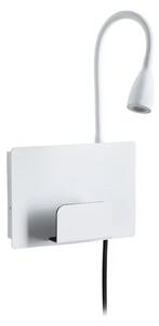 Halina LED Aplică de Perete USB C Matt Alb - Paulmann