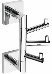 SAPHO XQ204 Duș de mână triplu pivotant X-Square,crom