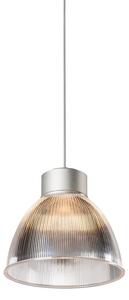 Para Dome Lustră Pendul Grey/Transparent - SLV