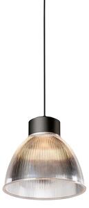 Para Dome Lustră Pendul Black/Transparent - SLV