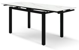 Masă ceramică extensibilă Clara 110/70 cm +2 extensii de 30 cm