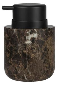Dozator de săpun lichid maro din marmură 200 ml Marble – Mette Ditmer Denmark