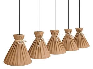 Lola 5 Lustră Pendul Cappucino/Beige/Black - Envostar