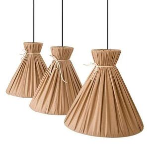 Lola 3 Lustră Pendul Cappucino/Beige/Black - Envostar